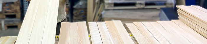 Glued timber & solid wooden boards